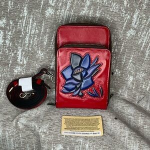 Patricia Nash Albertine Crossbody Bag Rosewood